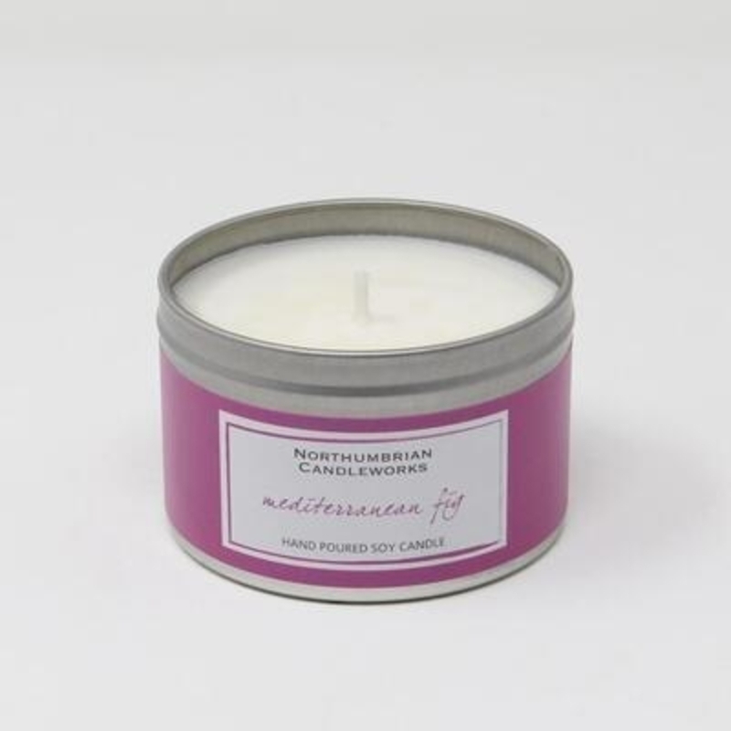 Enjoy the sumptuous scent of juicy ripe fig meticulously mixed with a perfect blend of fruity and floral notes. Ideal for warmer months or just as a welcome reminder of Spring and Summer seasons past. This sumptuous scent will help you dream of relaxing under the shade of a sun-soaked Mediterranean fig tree. Simply light the candle and enjoy. The large candle tin really does look as good as it smells and will sit beautifully on a shelf or coffee table or window sill. The choice is yours.